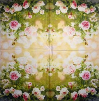 800 Roses - 3-ply - Caspari - Isabelle de Borchgrave